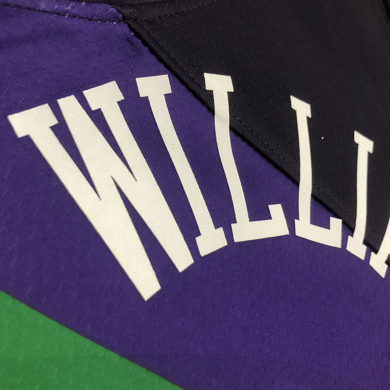 2023 NBA New Orleans Pelicans 1 WILLIAMSON Basketball Jersey