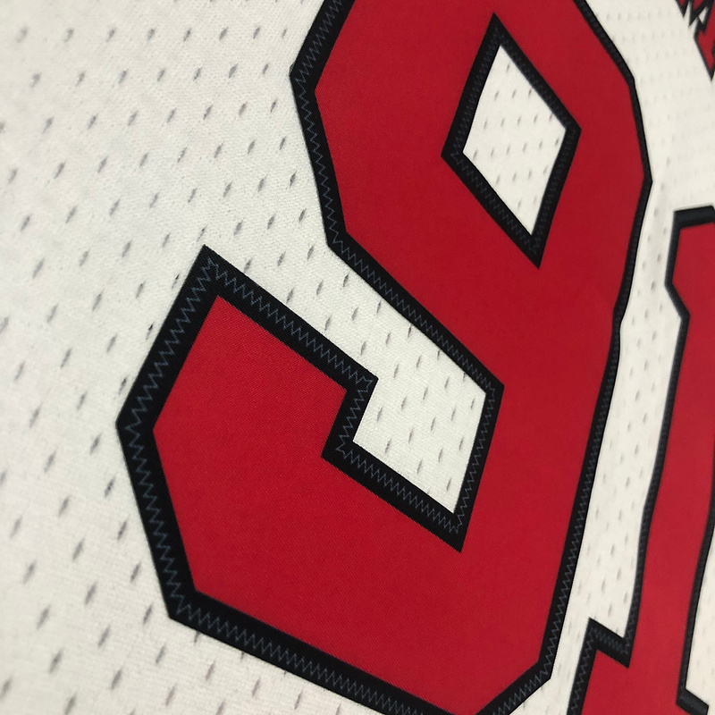 1997-98 NBA Chicago Bulls 91 RODMAN Basketball Jersey