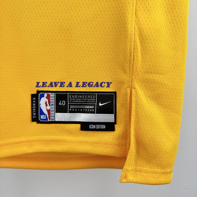 2023 NBA Lakers 34 O'NEAL Basketball Jersey