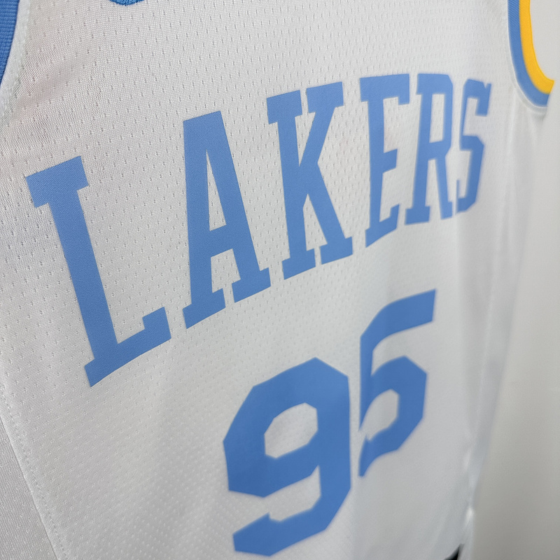 2023 NBA Lakers 95 TOSCANO Basketball Jersey