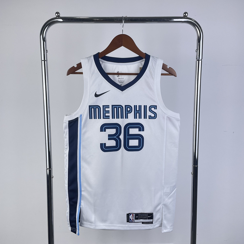 2023 NBA Memphis Grizzlies 36 SMART Basketball Jersey