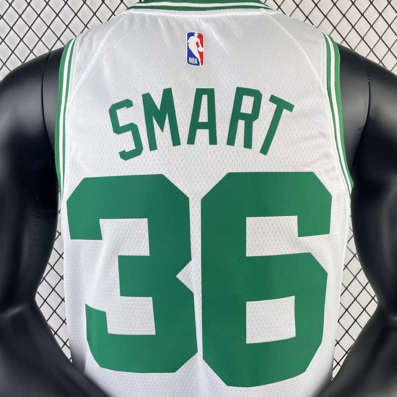2023 NBA Boston Celtics 36 SMART Basketball Jersey