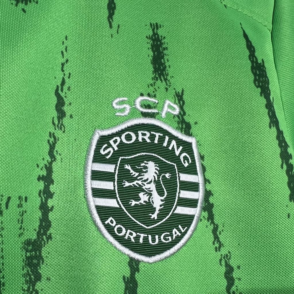 2024-25 Sporting CP Thirds Away Kids Kit Football jersey