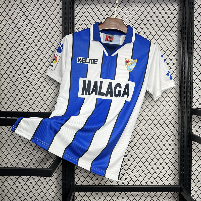 Retro 1997-98 Malaga Home Football jersey Retro