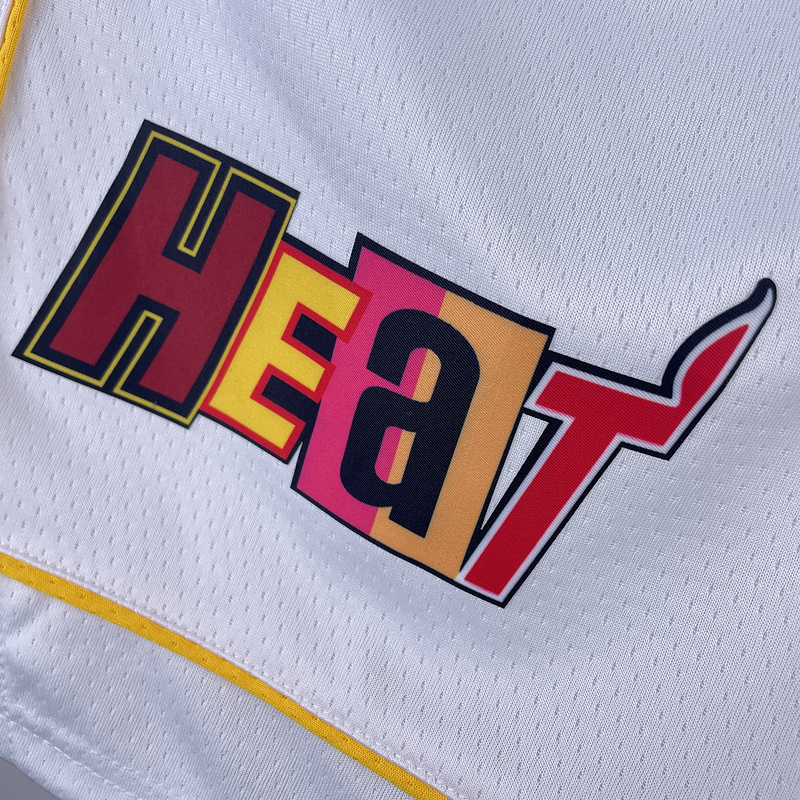 2023 NBA Short Miami Heat Basketball Jersey