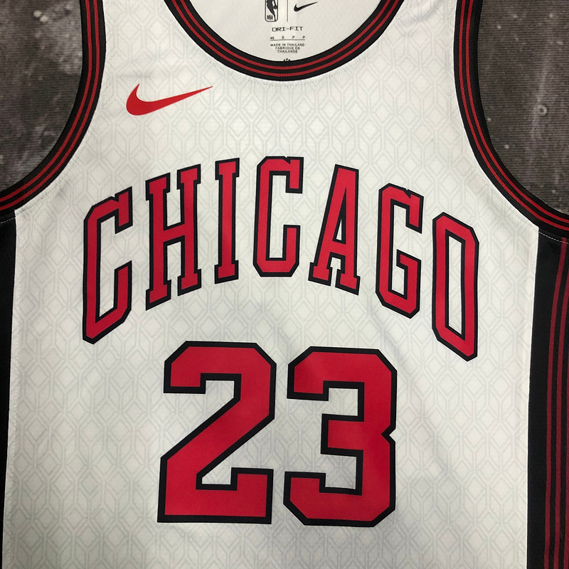 2023 NBA Chicago Bulls (23 JORDAN) Basketball Jersey
