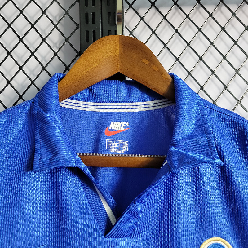 Retro Italy 1998 home VIERI MALDINI BAGGIO DEL PIERO PESSOTTO Football jersey retro