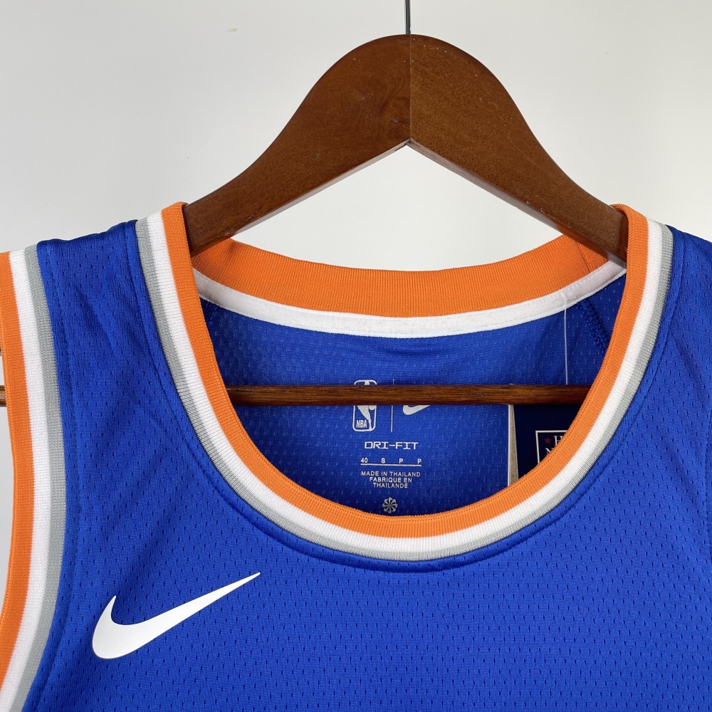 2023 New York Knicks 11 BRUNSON Basketball Jersey
