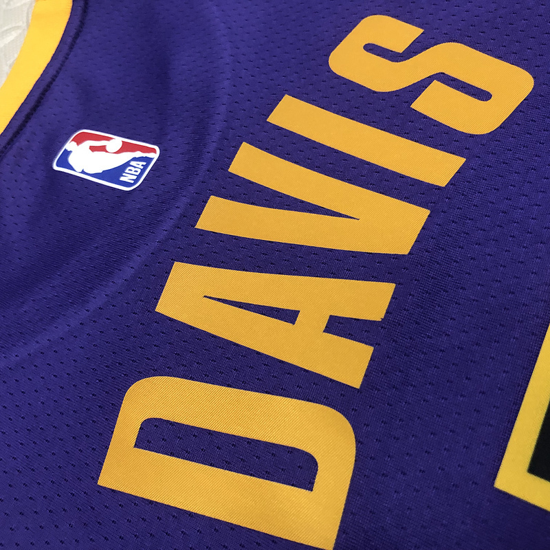 2023 NBA Lakers 3 DAVIS Basketball Jersey