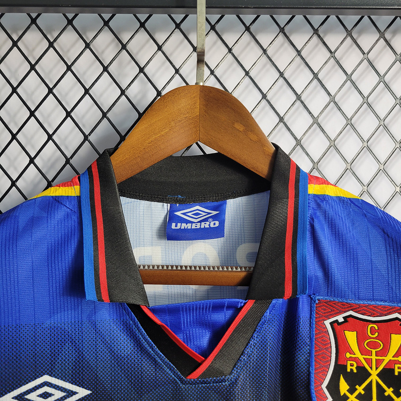 Retro 1995 Flamengo Two Away Football jersey retro