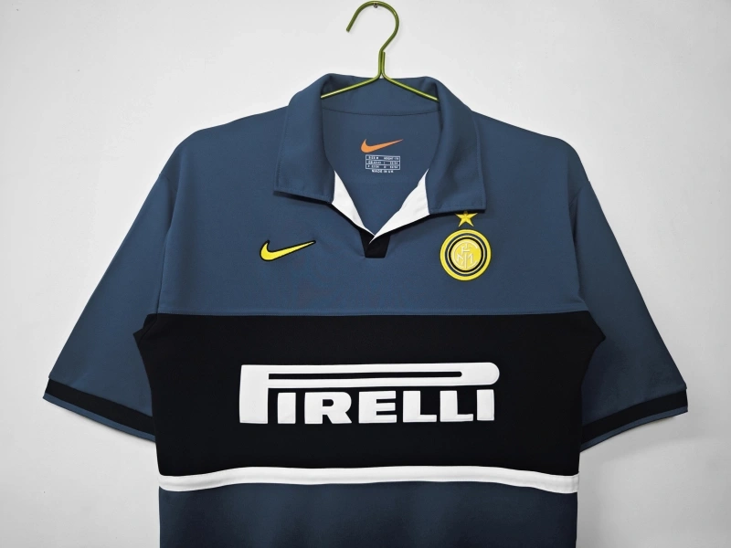 retro 1998-99 Inter Milan second away game  football jersey retro