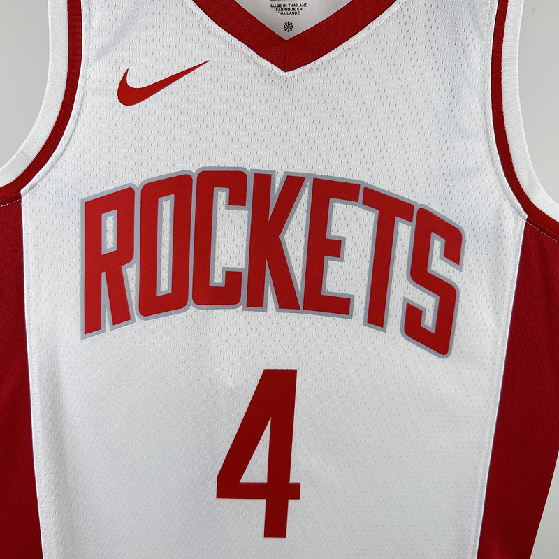 2023 NBA Houston Rockets 4 GREEN Basketball Jersey