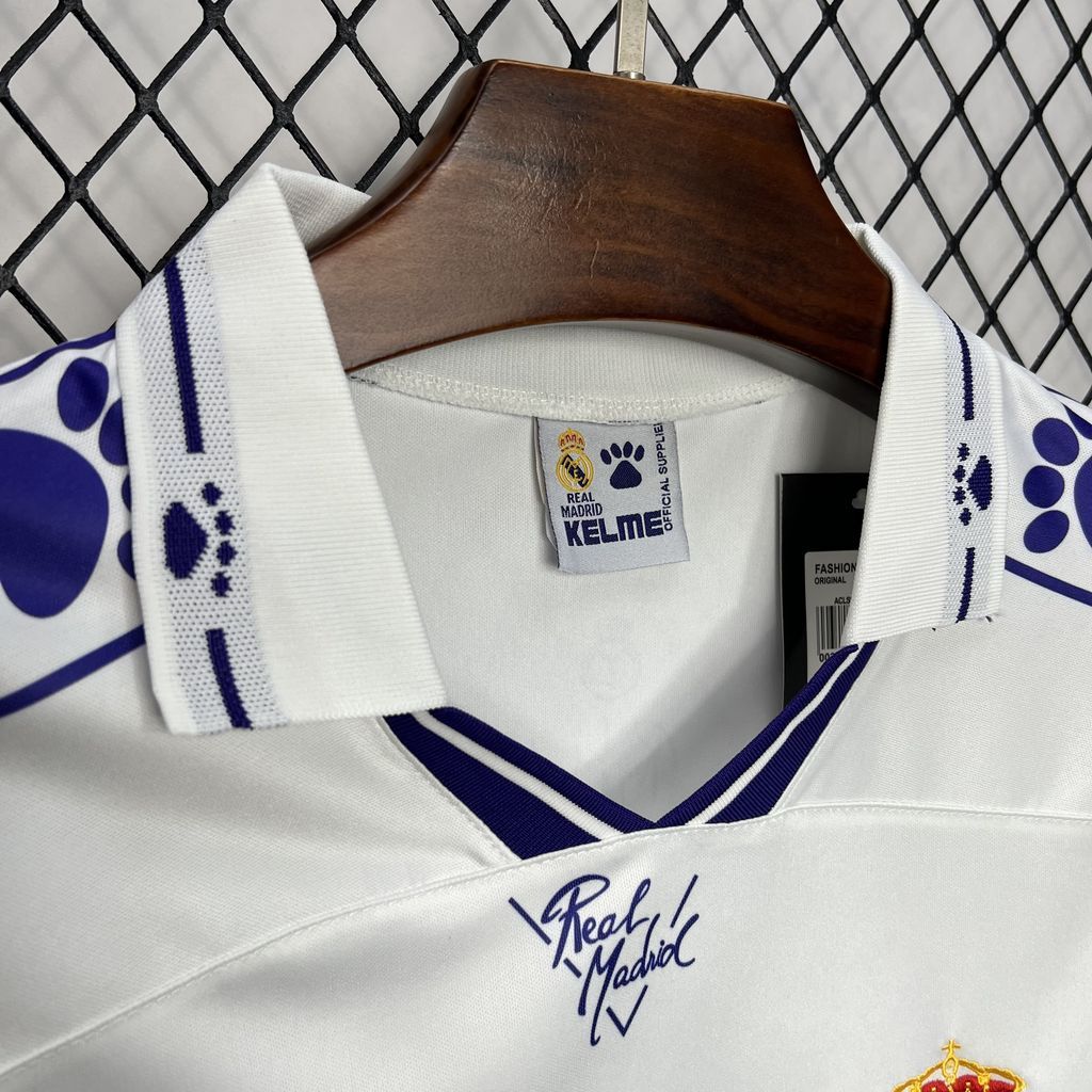 Retro 1994-96 Real Madrid Home Football jersey retro