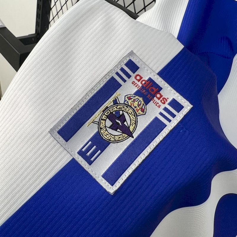Retro 1999-00 Deportivo La Coruna Home Football jersey retro