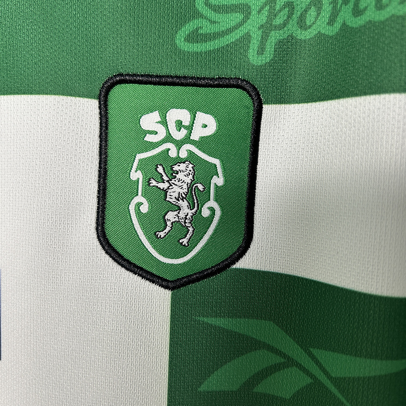 Retro 1999-00 Sporting Lisbon Home Football jersey retro