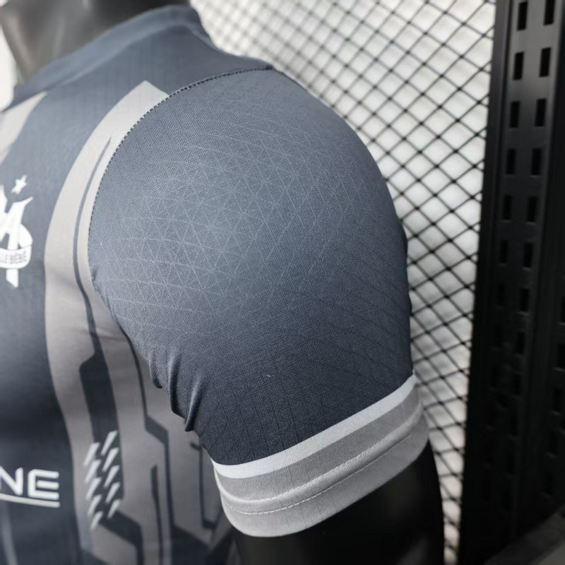 Player 2025-26 Marseille OM Grey Special EditioFootball jersey