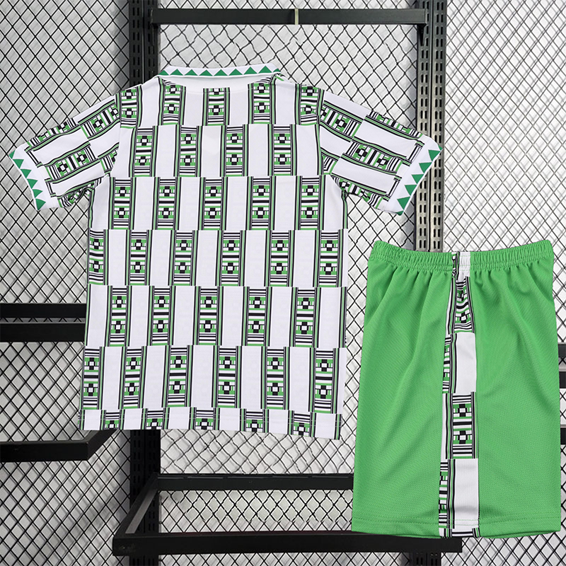 Retro kids 1994 Kids Nigeria Away Football jersey retro