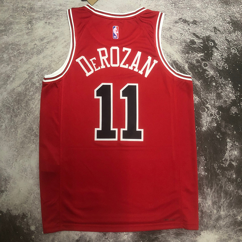 2023 NBA Chicago Bulls (11 DEROZAN) Basketball Jersey