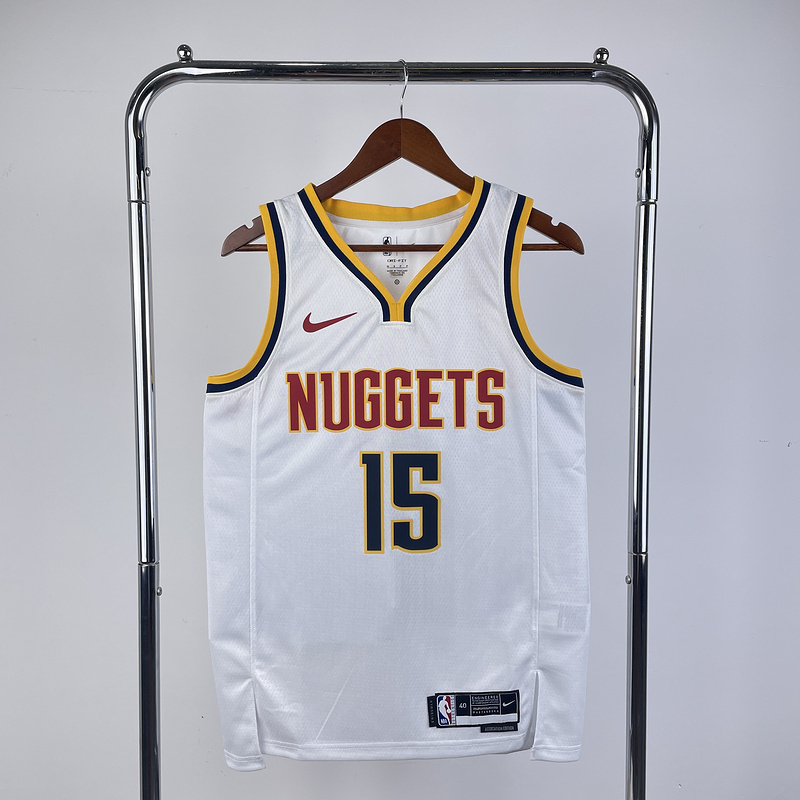 2023 NBA Denver Nuggets 15 JOKIC Basketball Jersey