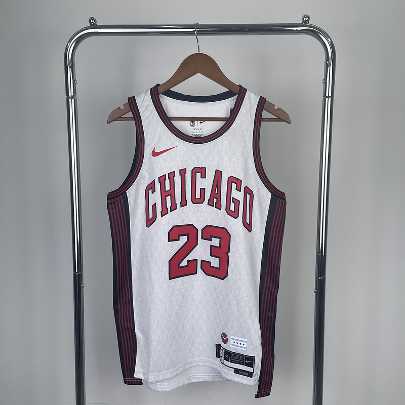 2023 NBA Chicago Bulls (23 JORDAN) Basketball Jersey