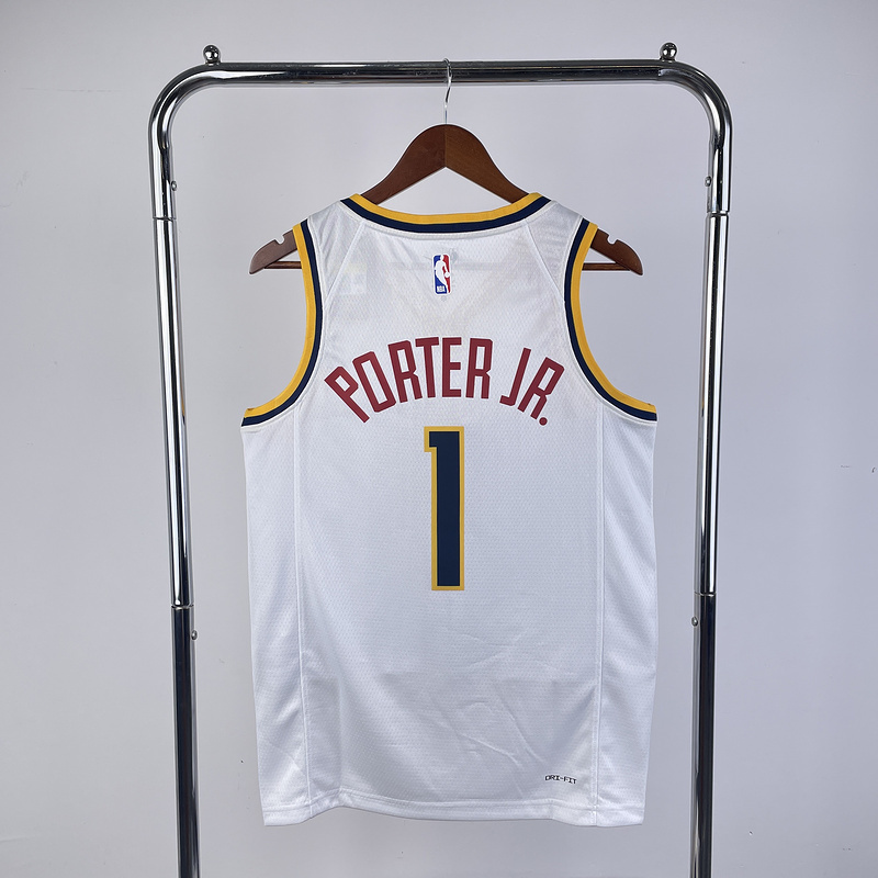 2023 NBA Denver Nuggets 1 PORTER JR Basketball Jersey