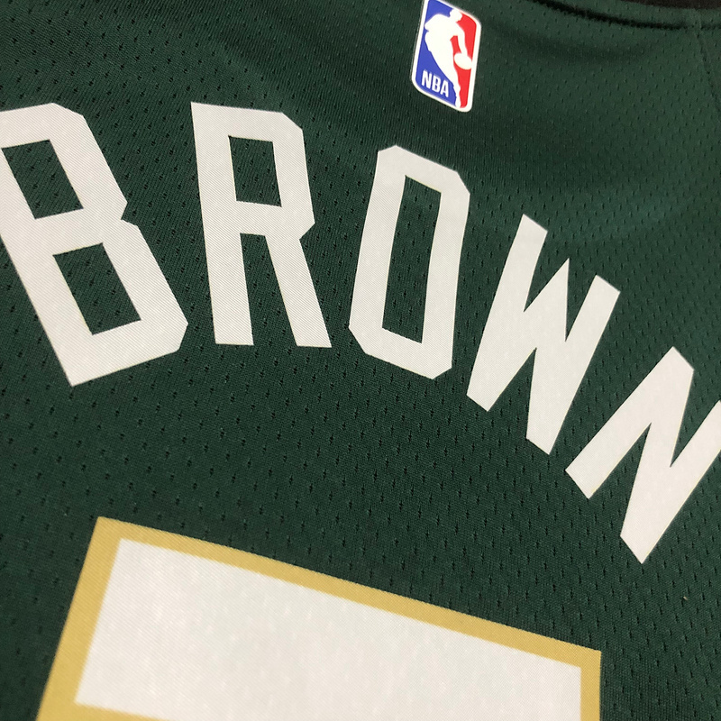 2023 NBA Boston Celtics (7 BROWN) Basketball Jersey
