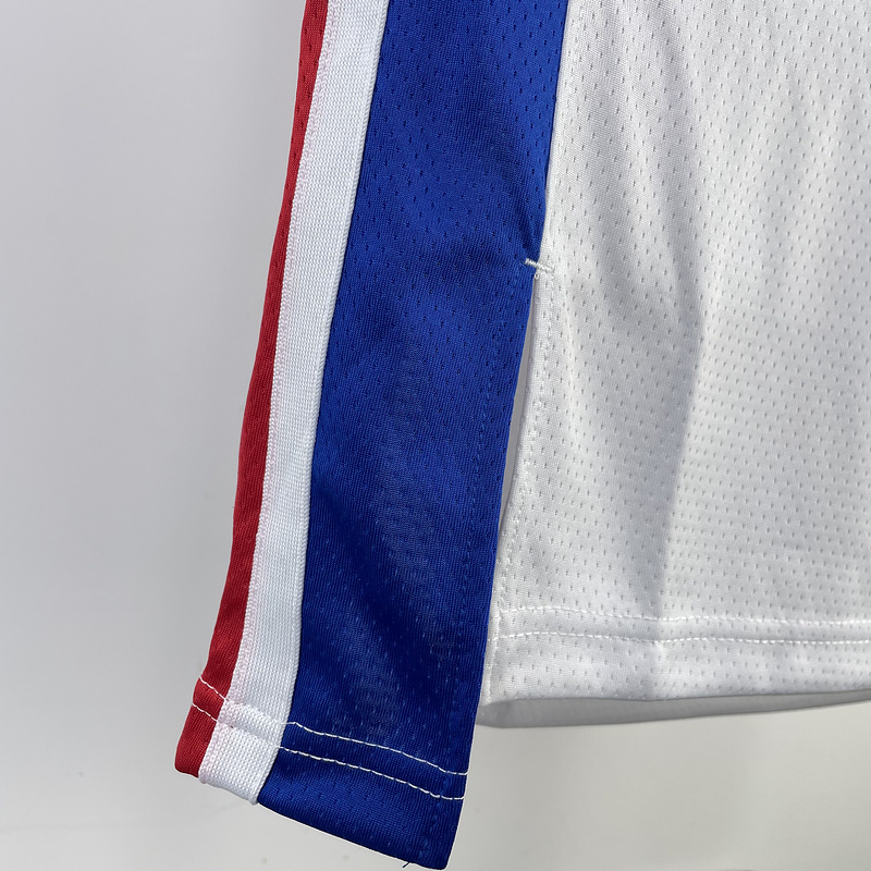 2023 NBA Detroit Pistons 1 IVERSON Basketball Jersey