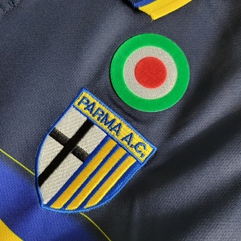retro 1999-00 Parma Away retro football jersey