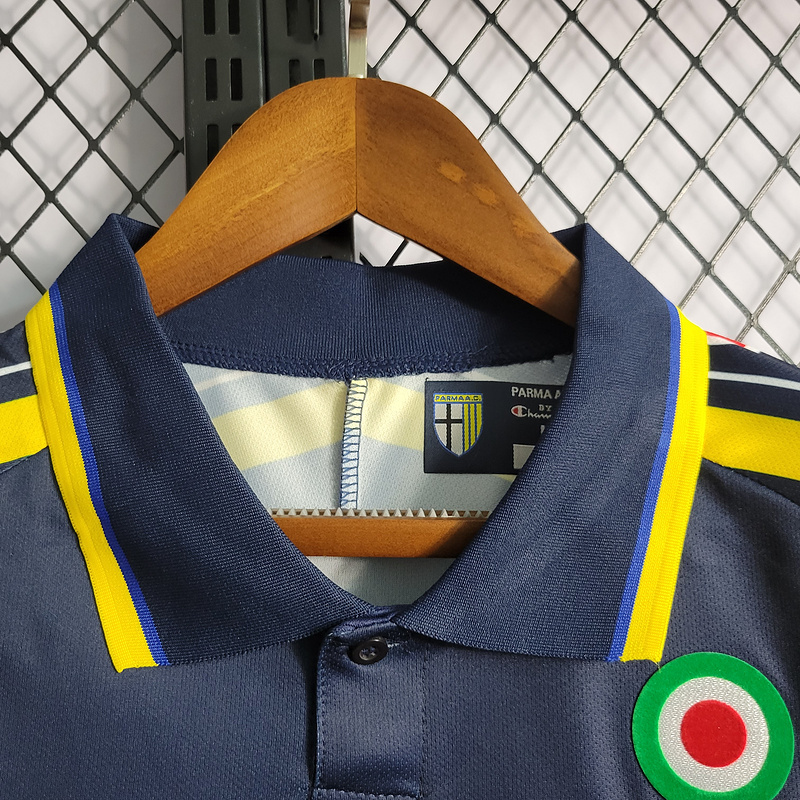 retro 1999-00 Parma Away retro football jersey