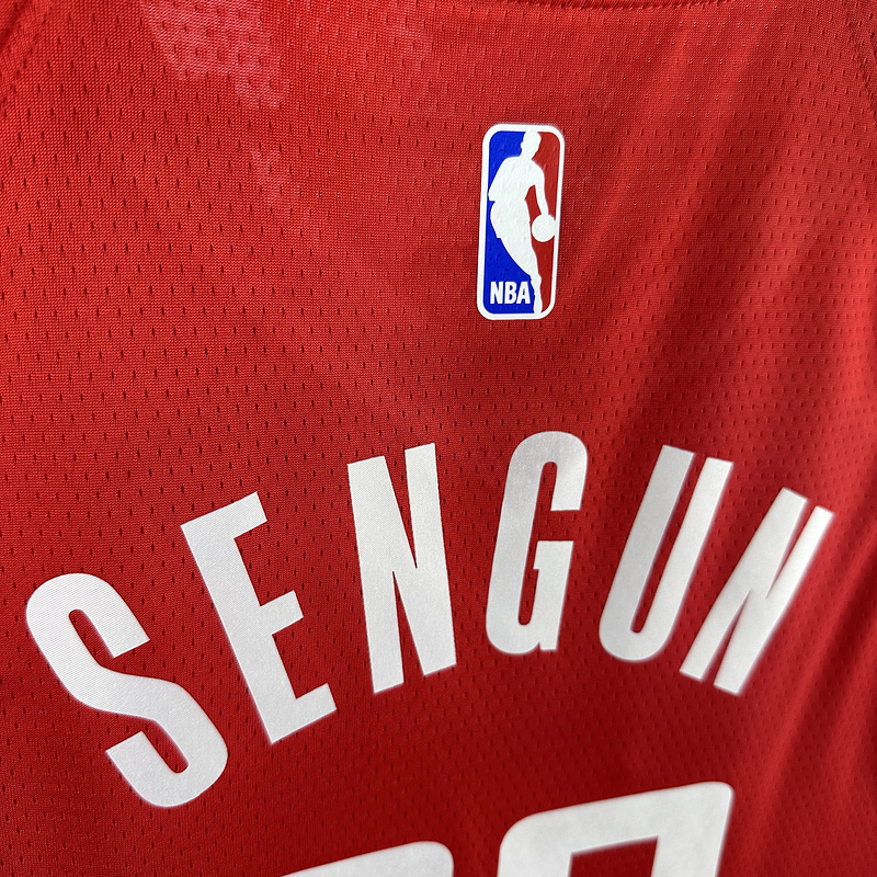 2023 NBA Houston Rockets 28 SENGUN Basketball Jersey