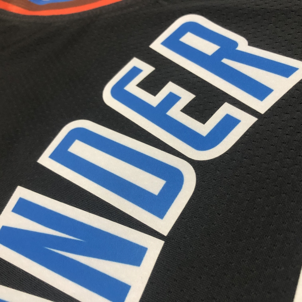 2023 NBA Oklahoma City Thunder 0 Westbrook Basketball Jersey