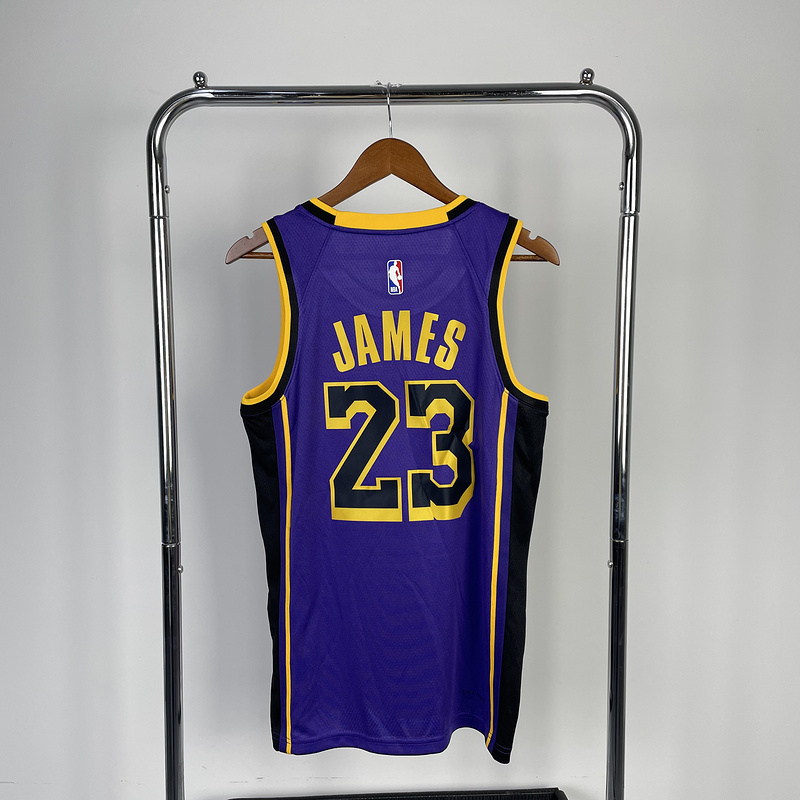 2023 NBA Lakers 23 JAMES Basketball Jersey