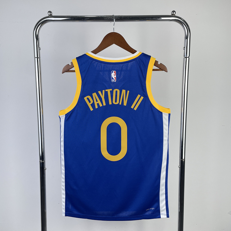 2023 NBA Golden State Warriors 0 PAYTON II Basketball Jersey