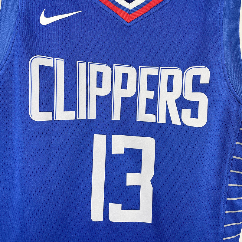 2023 NBA LA Clippers kids 13 GEORGE Basketball Jersey