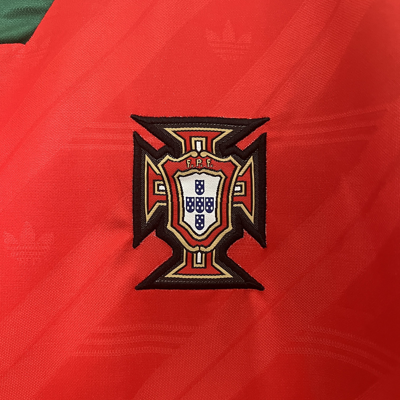 retro 1994 Portugal home retro football jersey Fan version