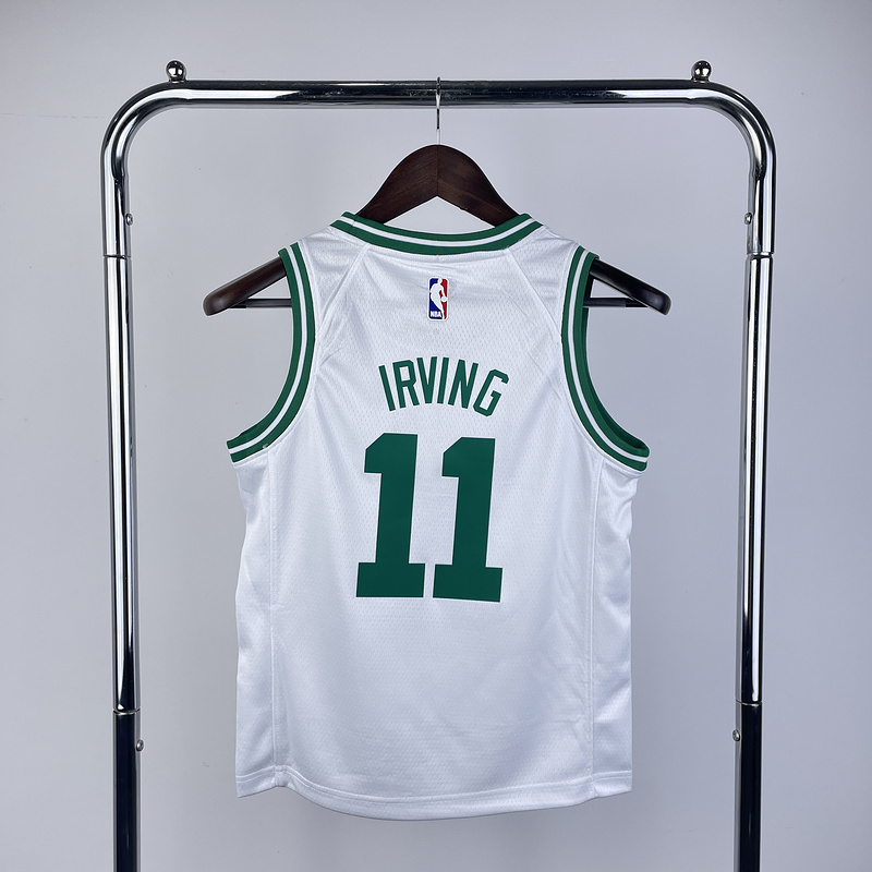 2023 NBA Boston Celtics kids 11 IRVING Basketball Jersey