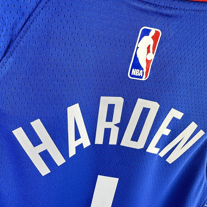 2023 NBA LA Clippers kids 1 HARDEN Basketball Jersey