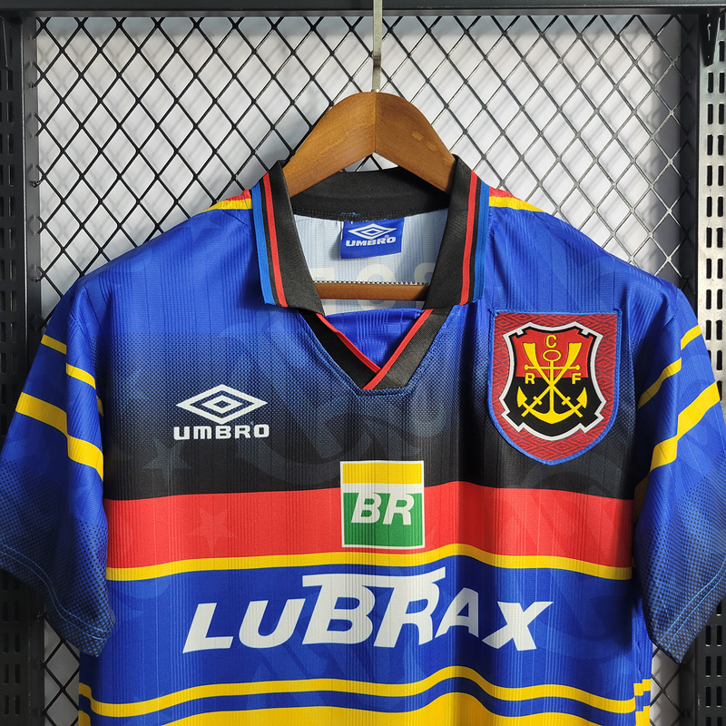 Retro 1995 Flamengo Two Away Football jersey retro