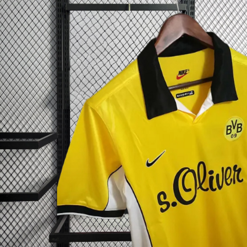 Retro 1998 Dortmund Home Football jersey retro