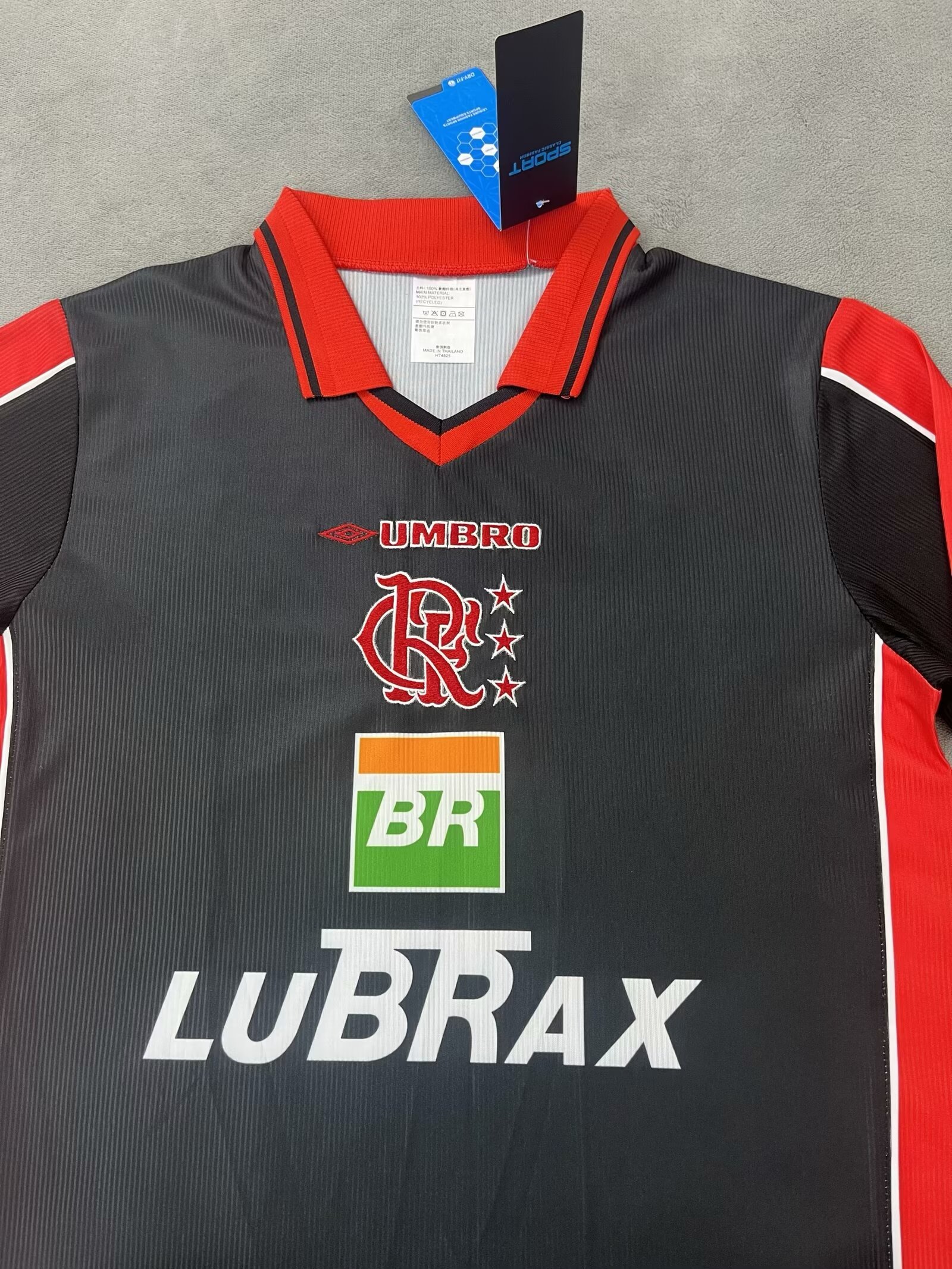 Retro 1999-00 Flamengo Third Away Long Sleeve Football jersey retro
