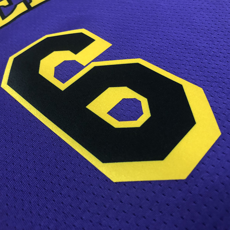 2023 NBA Lakers 6 JAMES Basketball Jersey