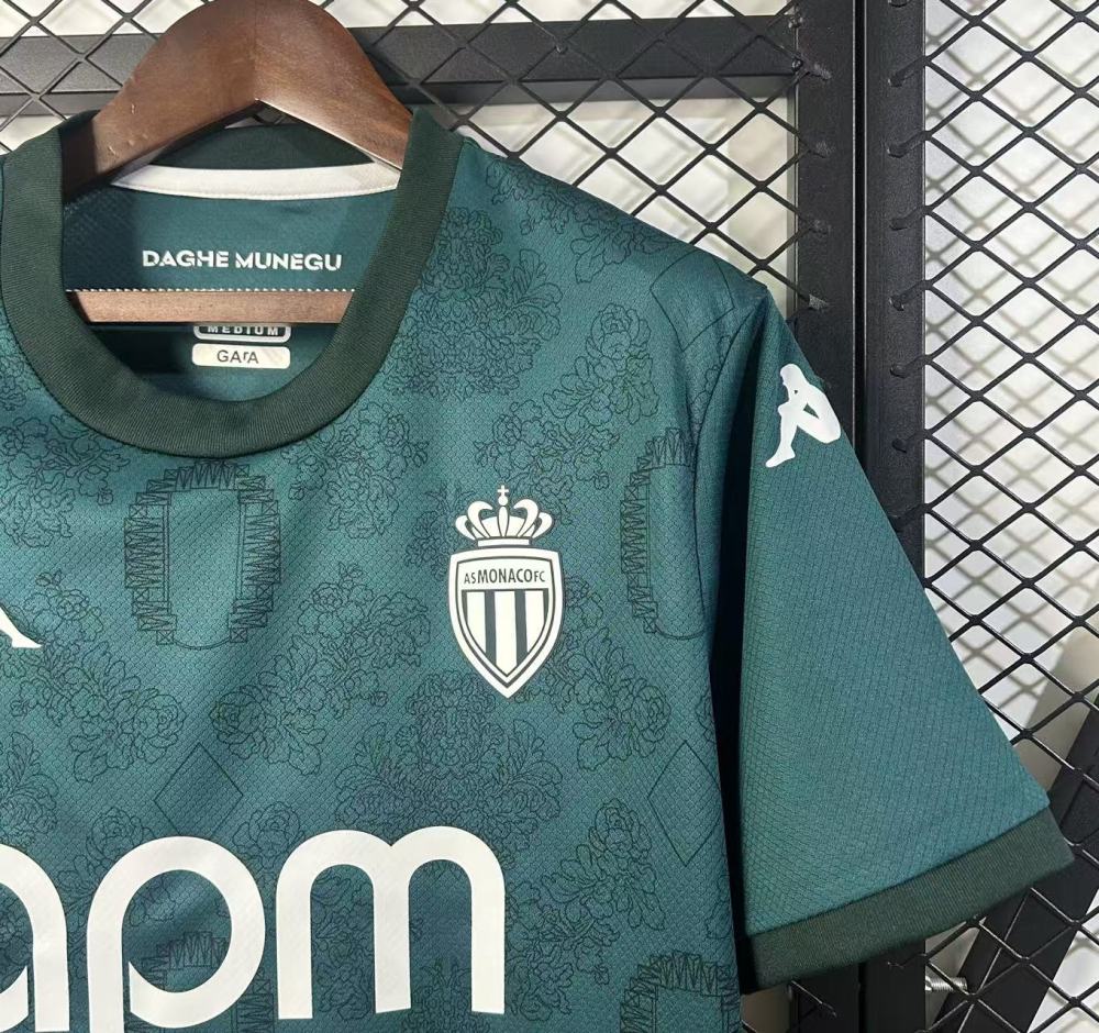 2024-25 Monaco hird away game Football jersey