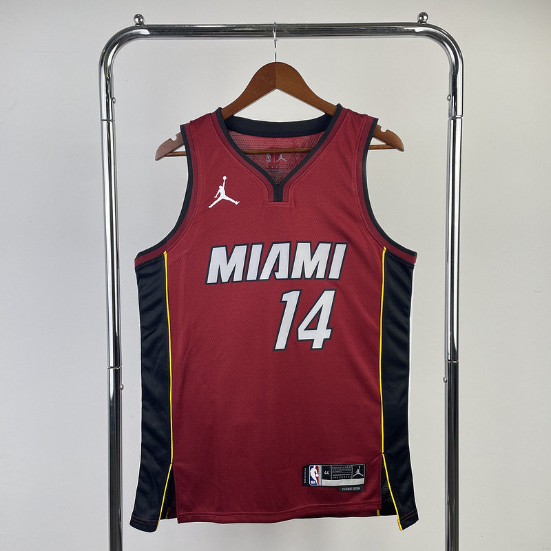 2023 NBA Miami Heat 14 HERRO Basketball Jersey