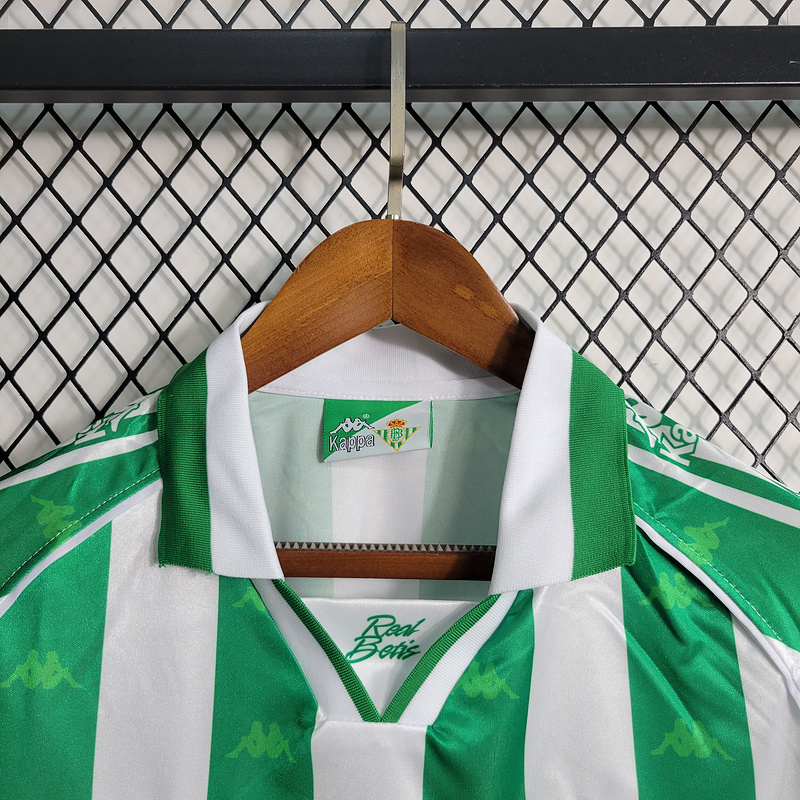Retro 1995-97 Real Betis Home Long Sleeve Shirt retro football jersey retro