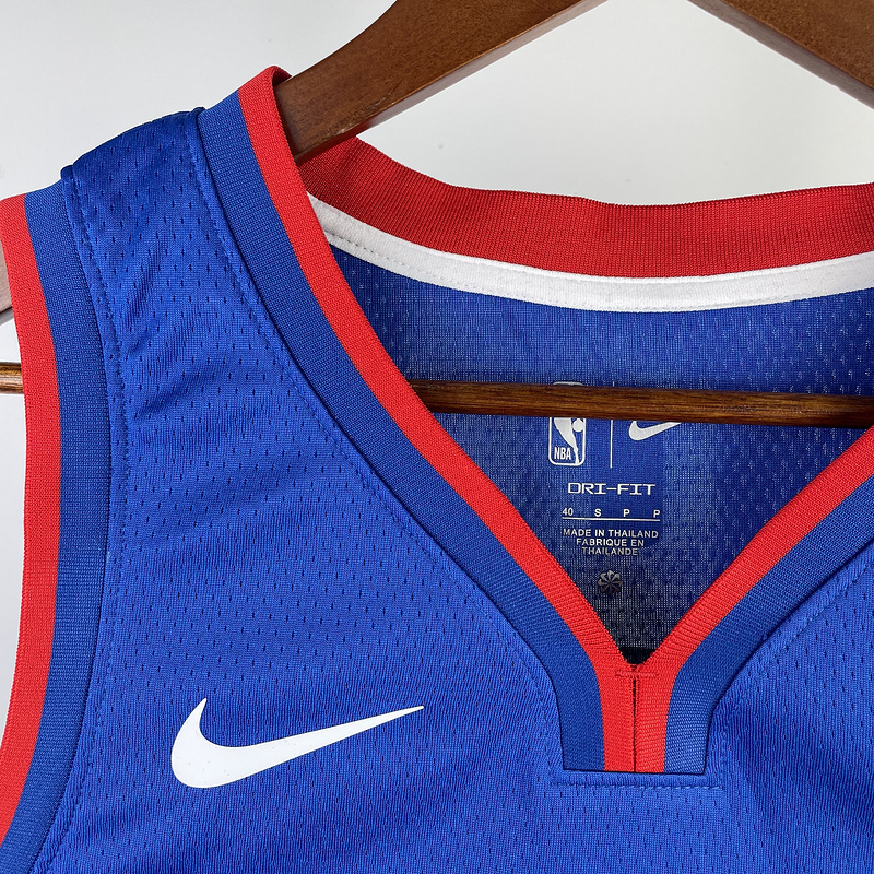 2023 NBA Detroit Pistons 2 CUNNINGHAM Basketball Jersey