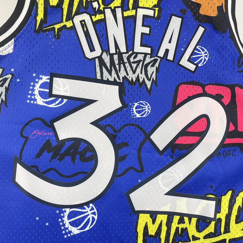 1994-95 NBA Orlando Magic 32 O'NEAL Basketball Jersey