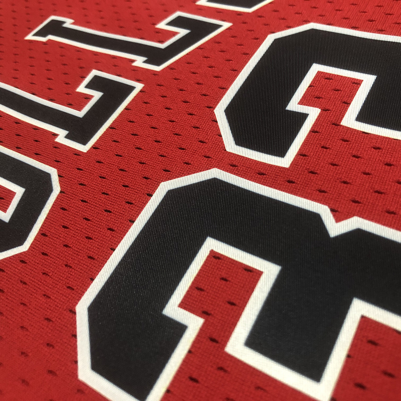 1997-98 NBA Chicago Bulls Woman 33 PIPPEN Red Basketball Jersey