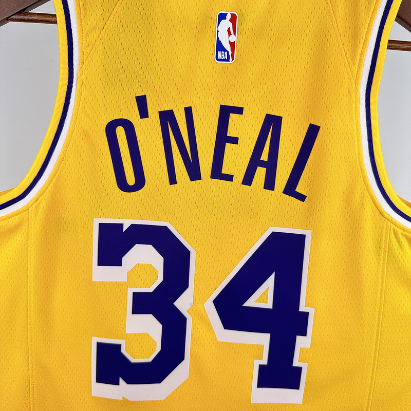 2023 NBA Lakers 34 O'NEAL Basketball Jersey