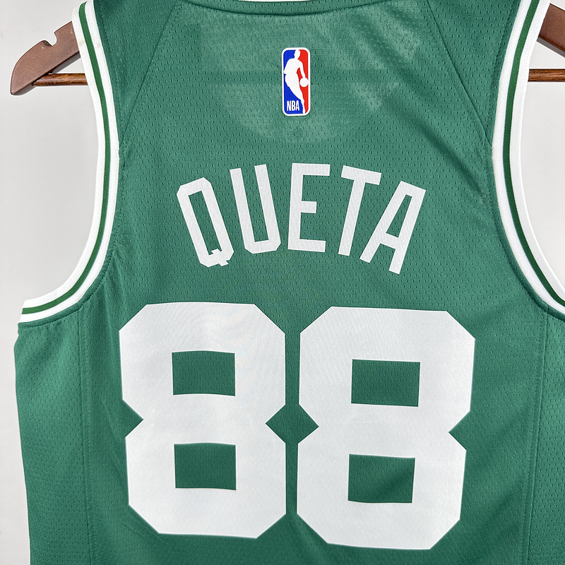 2023 NBA Boston Celtics 88 QUETA Basketball Jersey