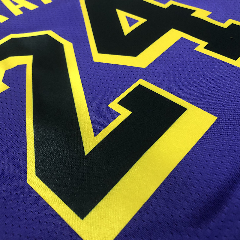 2023 NBA Lakers 24 BRYANT Basketball Jersey